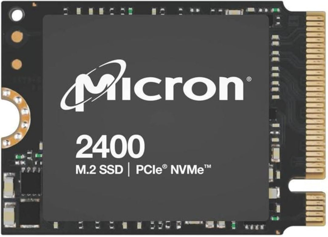 Micron 2400 1TB M.2 2230 NVMe PCIe 4.0x4 SSD Solid State Drive MTFDKBK1T0QFM