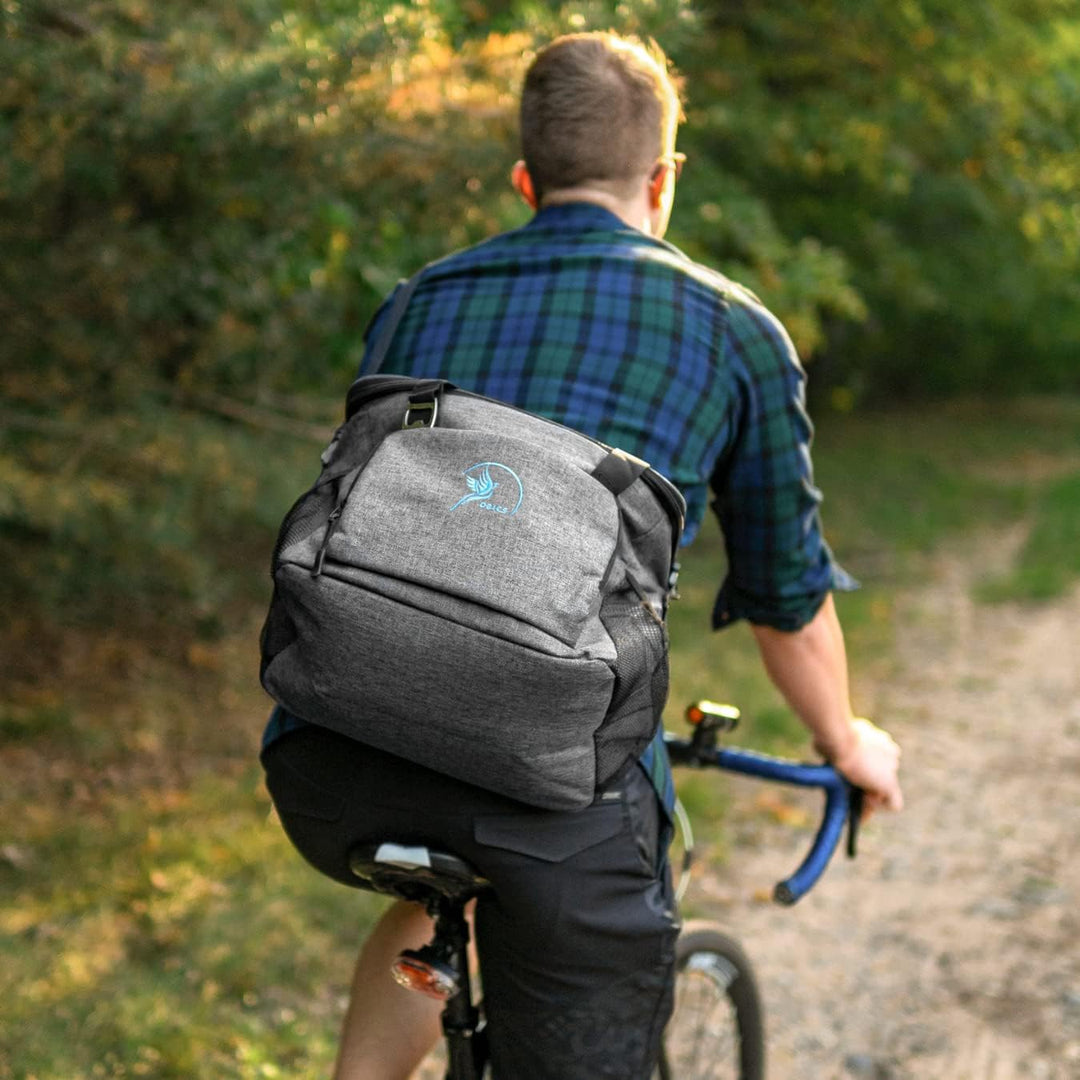 Obics Kühltasche klein 20L & Gross 30L, Kühlbox faltbar mit Flaschenöffner Lunchtasche Herren - lang