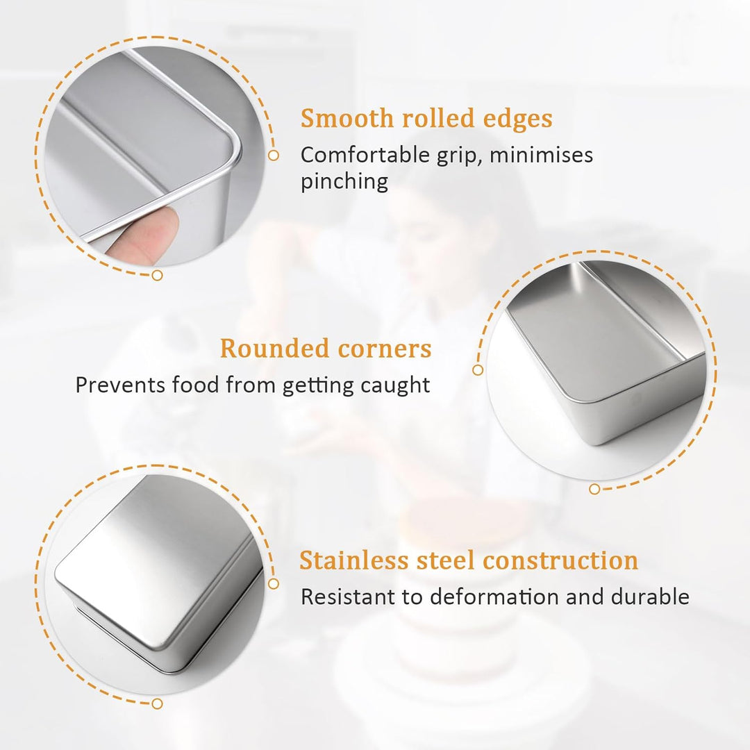 Brotbackform Backform Backform Rechteckig Kastenform Kuchen Kuchenform Eckig Kastenform Kastenforms