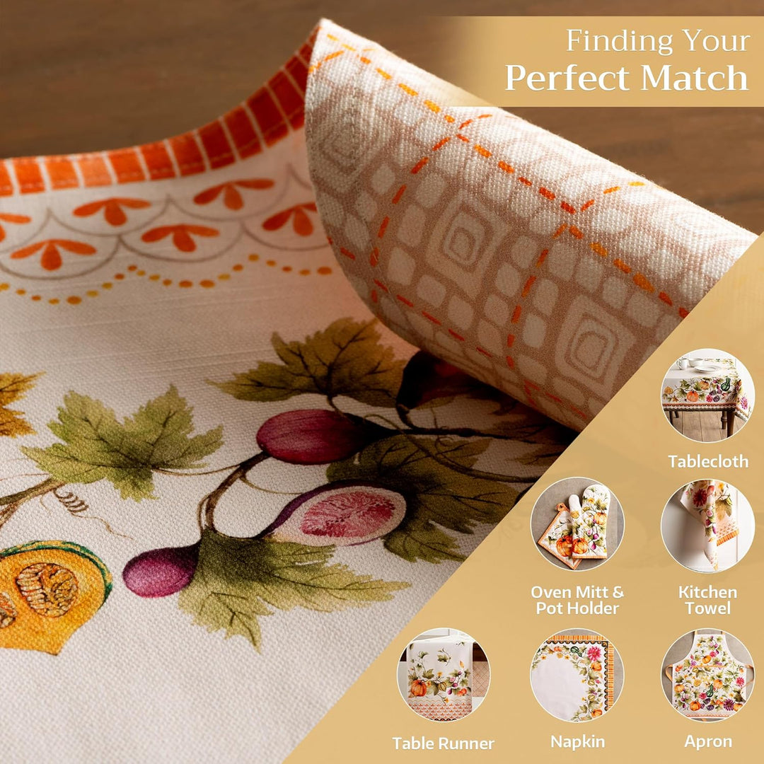 Maison d' Hermine Stoff-Tischsets 33cm x 48cm 100% Baumwolle Set mit 4 Dekoratives waschbares Ostert