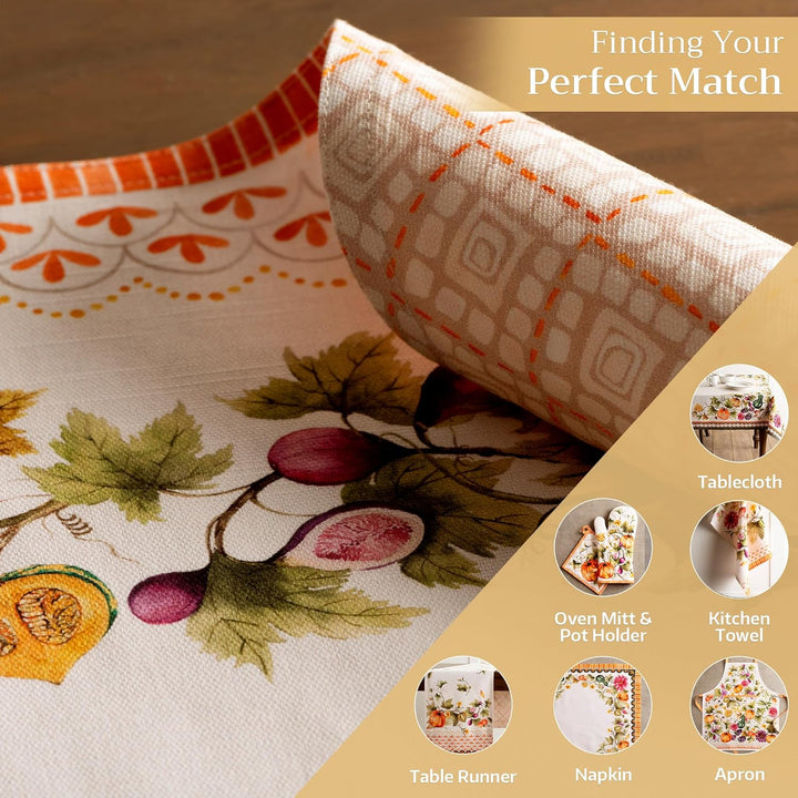 Maison d' Hermine Stoff-Tischsets 33cm x 48cm 100% Baumwolle Set mit 4 Dekoratives waschbares Ostert