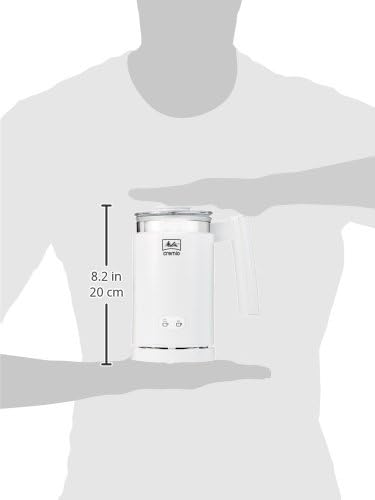 Melitta CREMIO 1014-01 Milchschäumer | Für kalte und warme Milch | Antihaftbeschichteter Behälter |