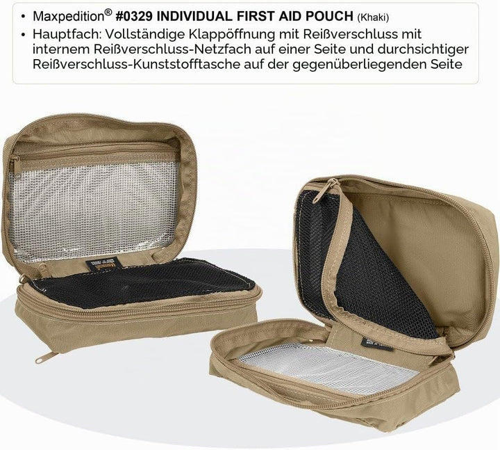 Maxpedition Gear Erste-Hilfe-Tasche Khaki, Khaki