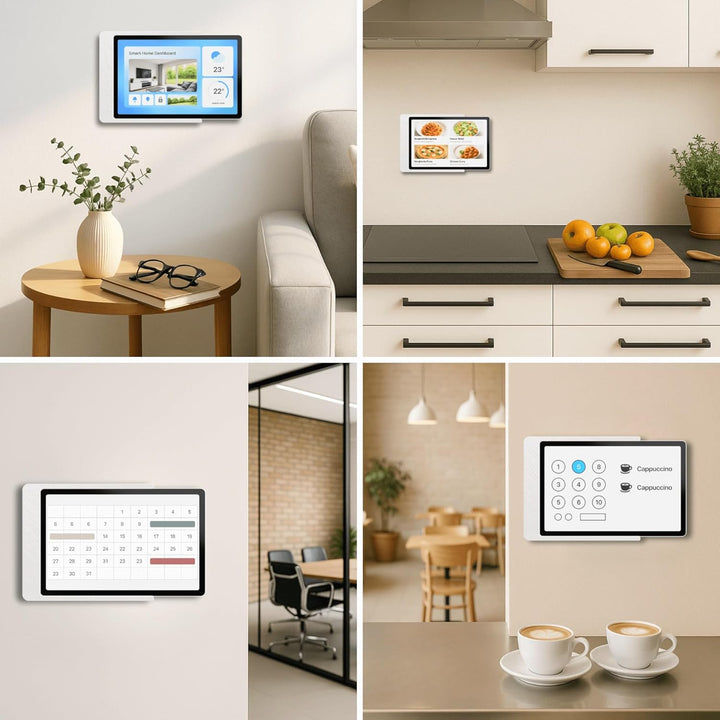 Tablet Wandhalterung für Samsung Galaxy Tab S10 Lite (10,9 Zoll) - Passgenauer & Flacher Slide-in Ha