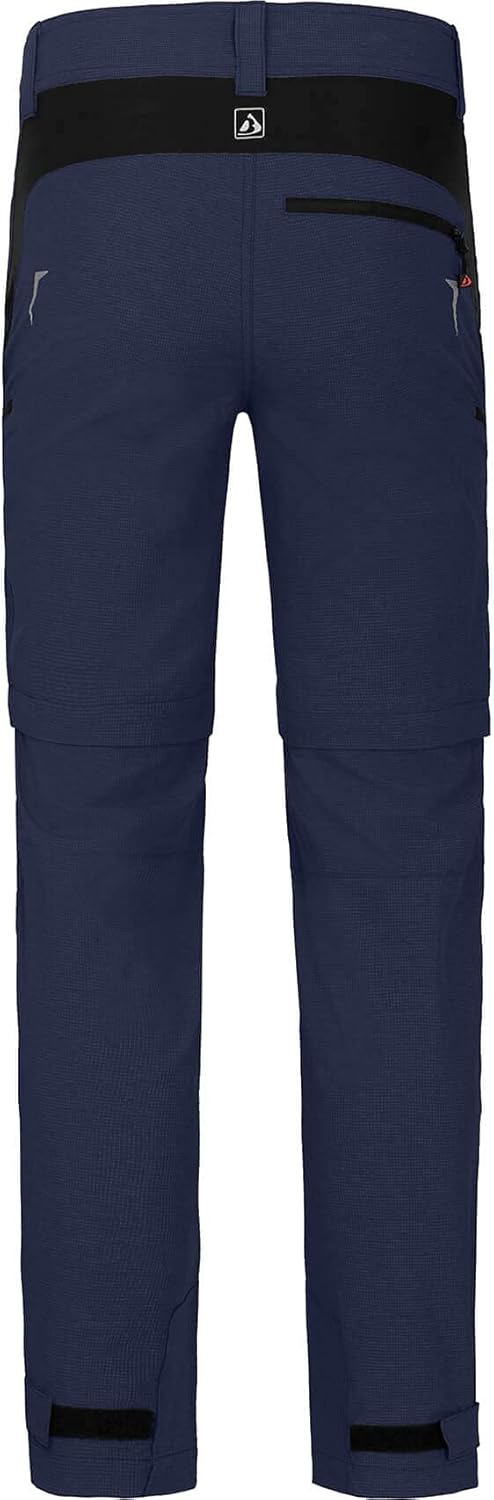 Bergson PATTI Zipp-OFF | Herren Radhose, robust, elastisch - robust - elastisch - wasserabweisend -