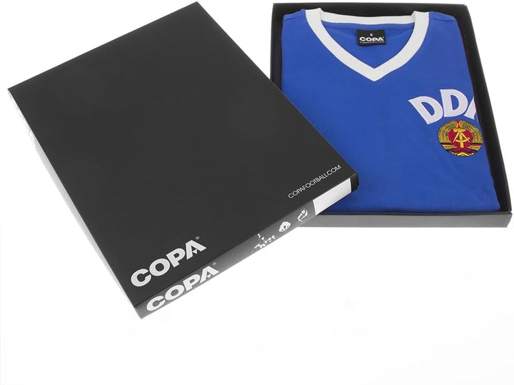 copa Herren DDR World Cup 1974 Retro Football Shirt, DDR World Cup 1974 S Standard, S Standard