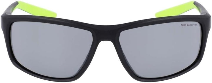 NIKE Unisex Adrenaline 22 Dv2372 Sonnenbrille, Schwarz/Silber Blitz, 64 cm