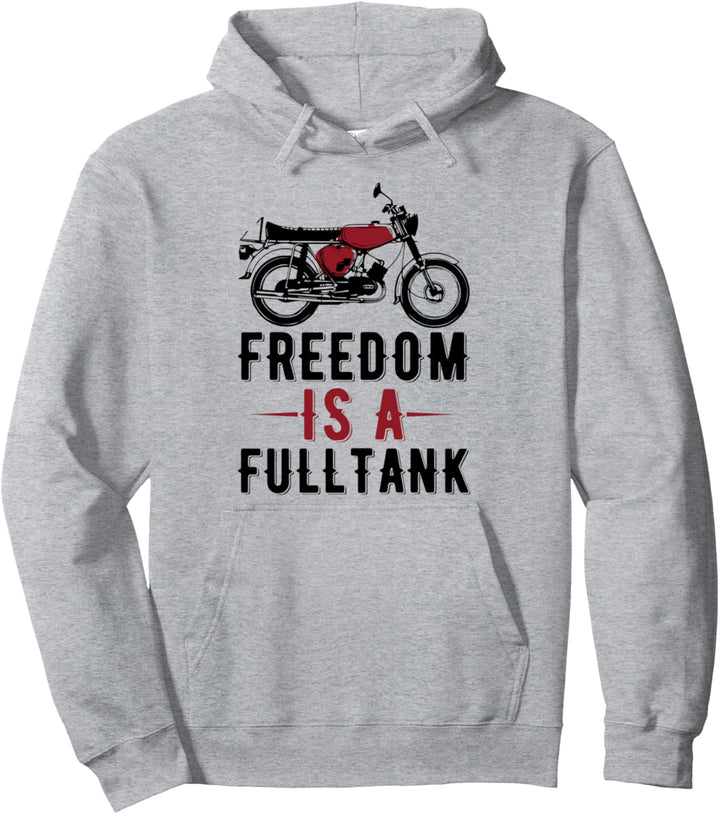 Freedom is a full Tank Simson-S51 Pullover Hoodie
