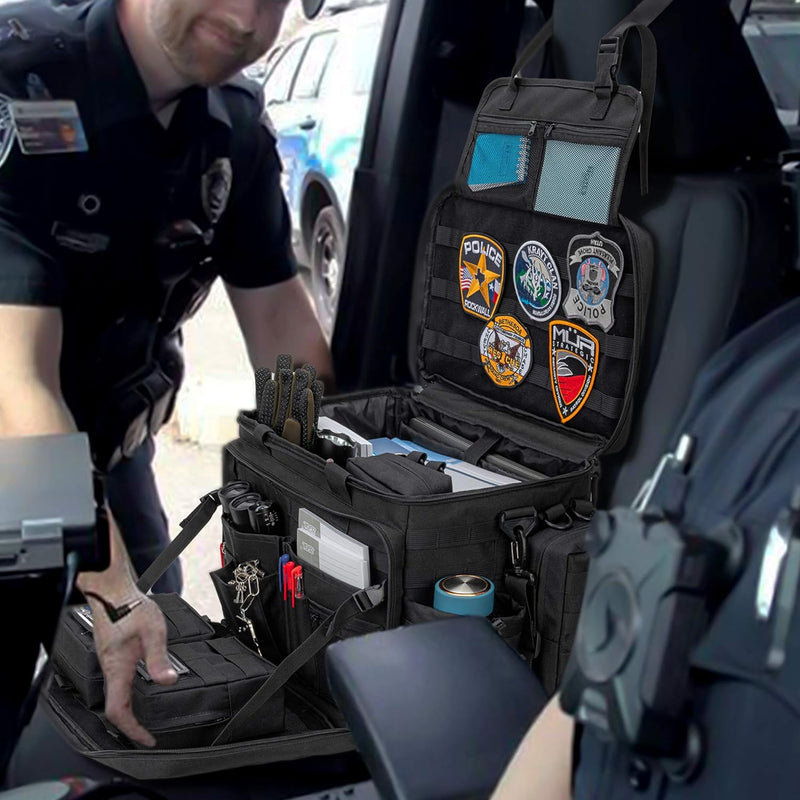 Trunab Polizei Tasche Taktische Tasche Range Bag, Molle Organizer Auto-Vordersitz-Organizer Passend