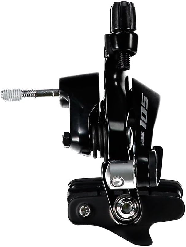 SHIMANO 105 BR-R7000 Rennbremse (Vorderrad | ohne Hebel | 51mm) Schwarz, Schwarz