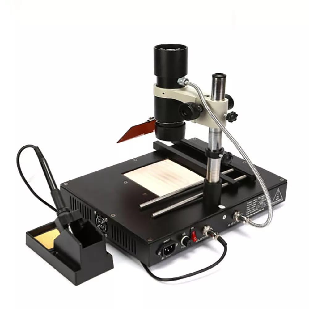 Infrarot Lötstation BGA Rework SMD Soldering Station mit Vorheizung 650W für Mikrokomponenten Nachbe