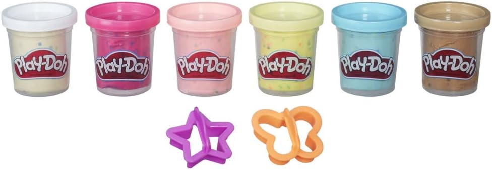 Play-Doh Konfettiknete, Mehrfarbig, single Konfettiknete Single, Konfettiknete Single