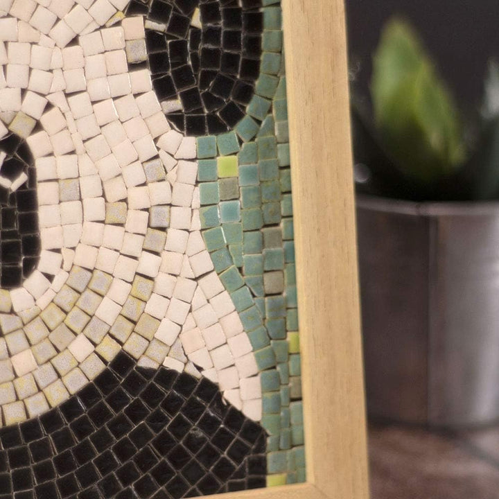 ALEA Mosaic Mosaik bastelset, DIY 20x20cm, Panda, Panda