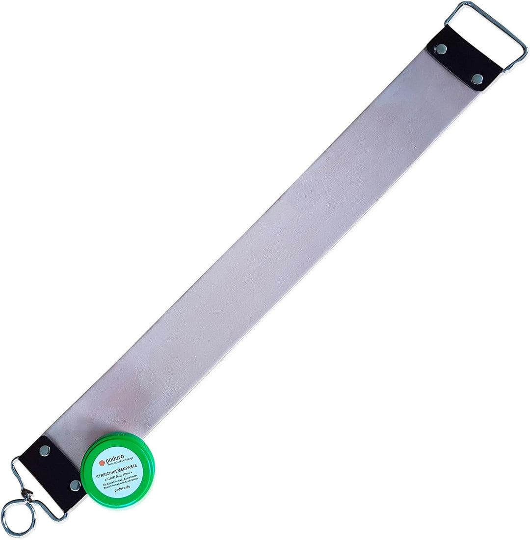 Abziehleder/Hängeriemen Set Big Belt « XXL Streichriemen extra breit & extra lang & Streichriemenpas