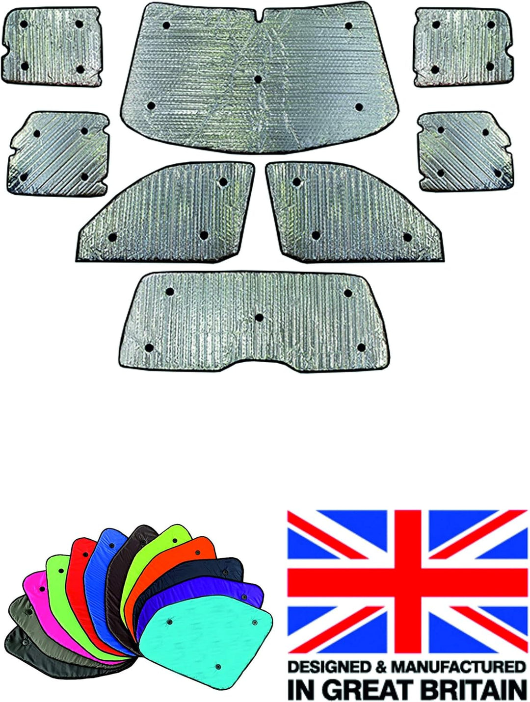 Thermomatten-Set für Citroen Berlingo (1996-2007) Komplettset Ideal für alle Jahreszeiten geeignet,