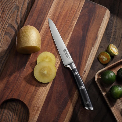 PAUDIN Allzweckmesser 12 cm profi Küchenmesser als Gemüsemesser Kochmesser Obstmesser aus Deutscher