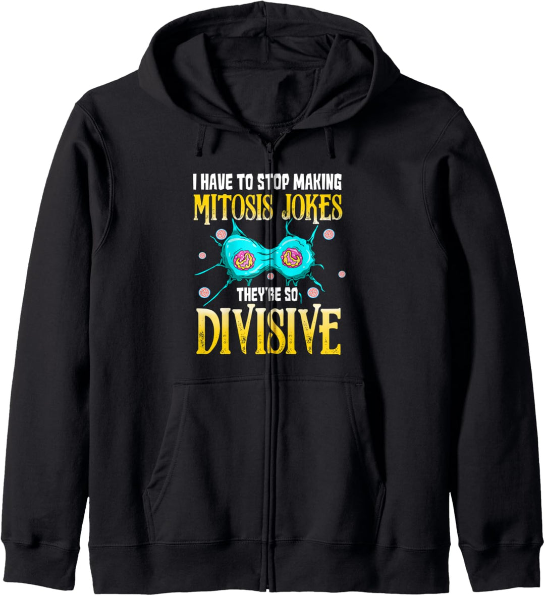 Lustige Mitosis Biologie Wissenschaft Geschenke Kapuzenjacke