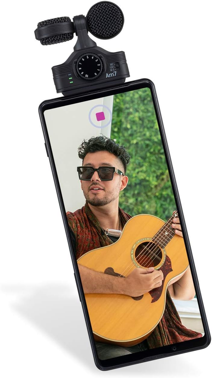 Zoom Am7 MS Stereo Microphone with USB-C plug