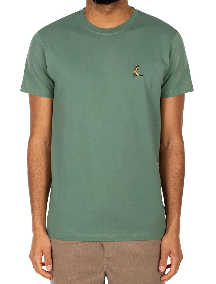 IRIEDAILY Gonana Embroidered T-Shirt Herren XXL Jungle Green, XXL Jungle Green