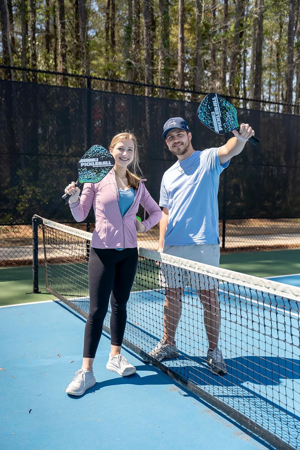 Sunflex® Pickleball Set | Spiel für Strand, Garten oder Park | alle Altersgruppen und Fitnesslevels