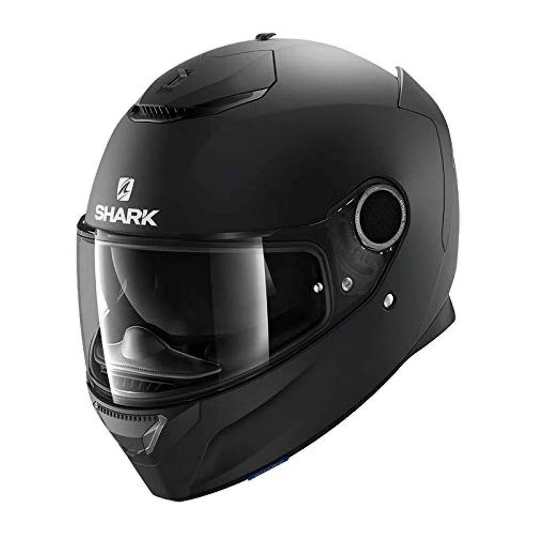 Shark Herren Nc Motorrad Helm, Schwarz, XS