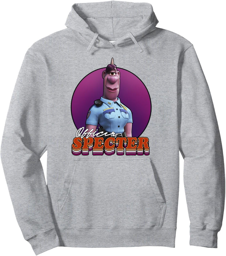 Disney Pixar Onward Officer Specter Portrait Pullover Hoodie