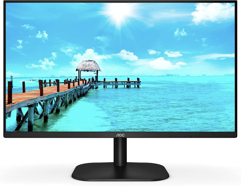 AOC 27B2AM - 27 Zoll FHD Monitor (1920x1080, 75 Hz, VGA, HDMI) schwarz 27 Zoll VA keine Lautsprecher