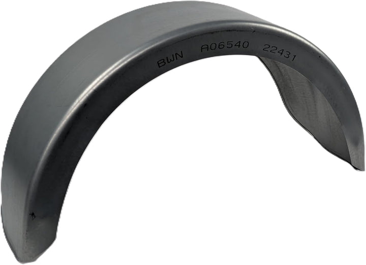 HGW Paar Kotflügel Stahlblech verzinkt für Pkw-Anhänger, einachsig – 200 mm Breite, 660 mm Spannweit