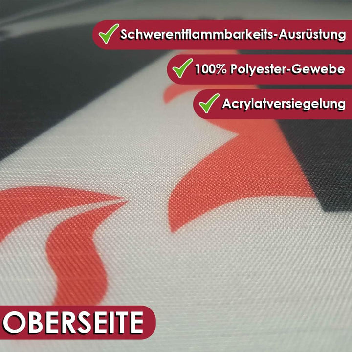 Grillmatte Grillunterlage Bodenschutz Barbecue-Matte Lizenz zum grillen 75 x 120 cm Muster wählbar A