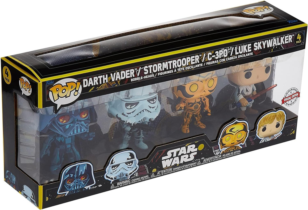POP! 4-Pack Retro (Star Wars) Special Edition