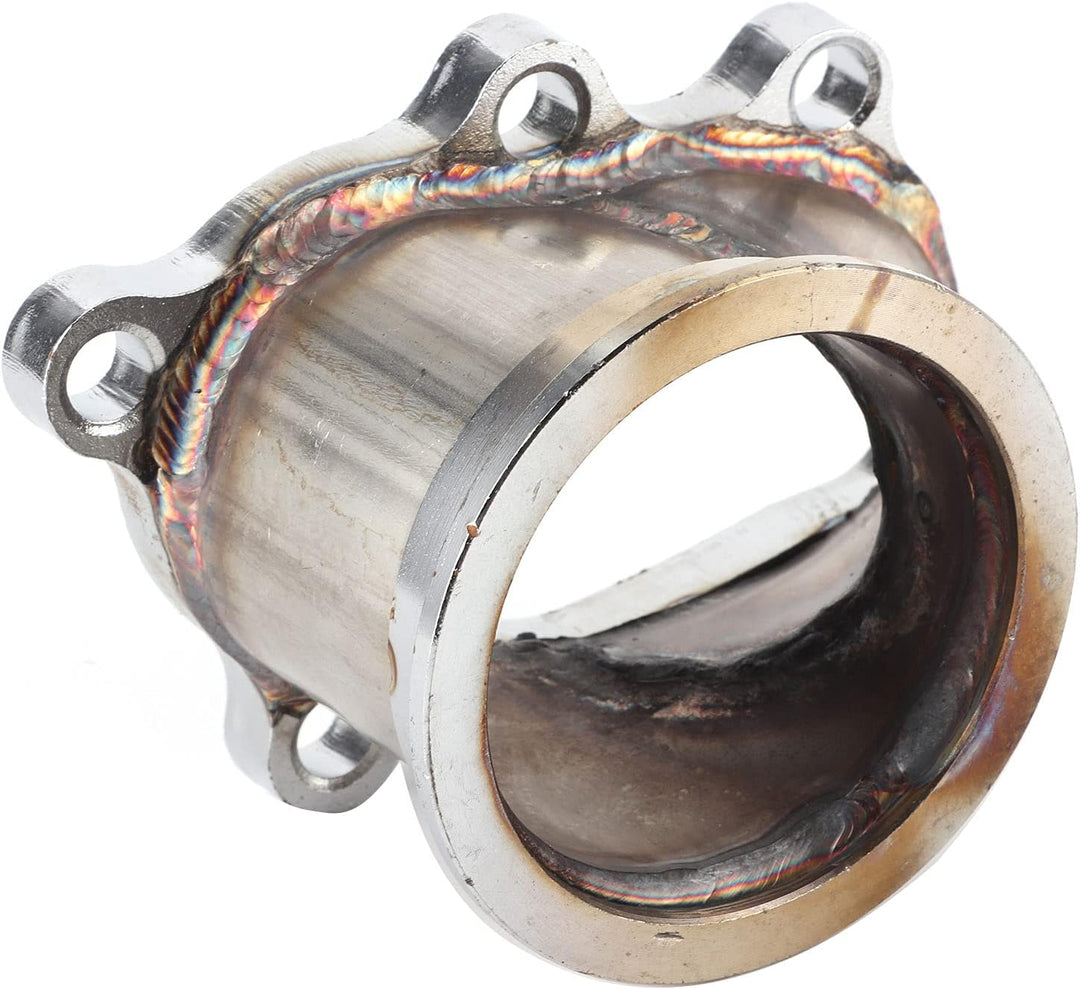Turbo Downpipe Flansch Turbo Down Pipe 5 Bolt 2.5in Adapter Fit für GT25 GT28 T25 T28 Turbinengehäus