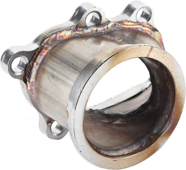 Turbo Downpipe Flansch Turbo Down Pipe 5 Bolt 2.5in Adapter Fit für GT25 GT28 T25 T28 Turbinengehäus