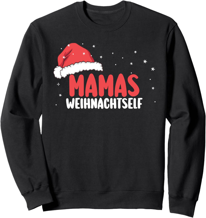 Weihnachtsmann Weihnachten Mamas Weihnachtself Sweatshirt