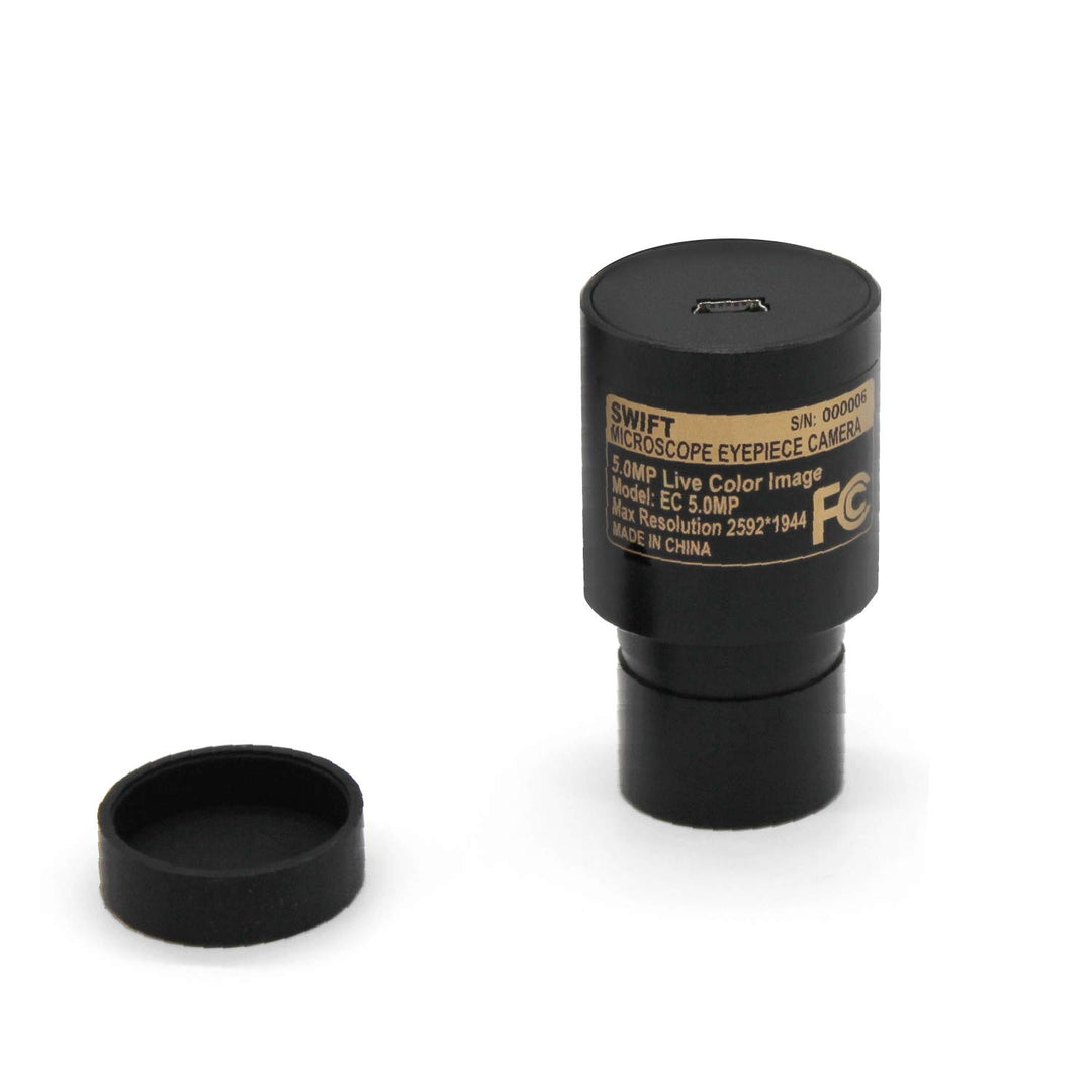 Swift 5,0 Megapixel Digitalkamera für Mikroskope, Okularhalterung, USB 2.0 Anschluss, Farbfotografie