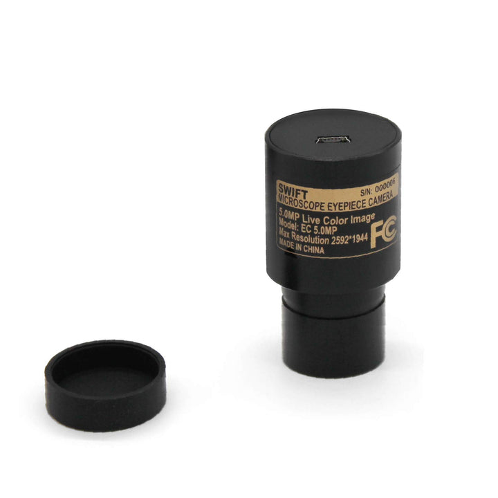Swift 5,0 Megapixel Digitalkamera für Mikroskope, Okularhalterung, USB 2.0 Anschluss, Farbfotografie