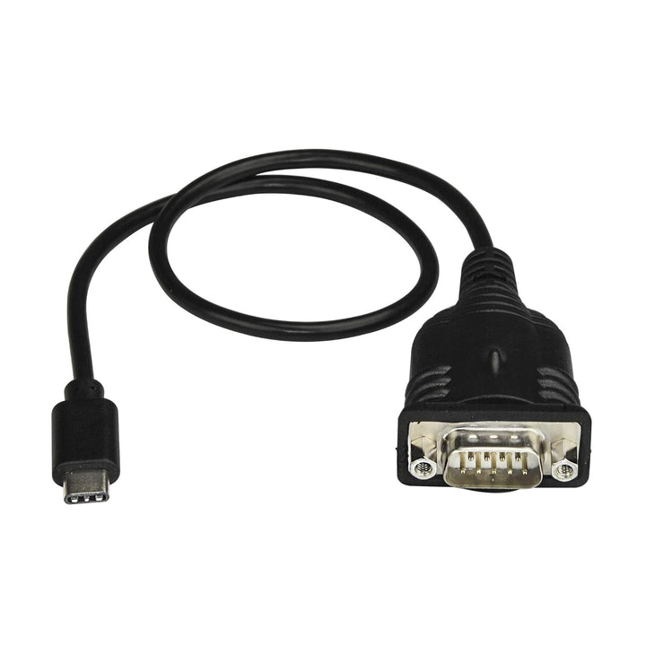 StarTech.com USB-C auf Seriell Adapter mit COM Retention - USB C zu RS232 Kabel - USB C zu DB9 Kabel