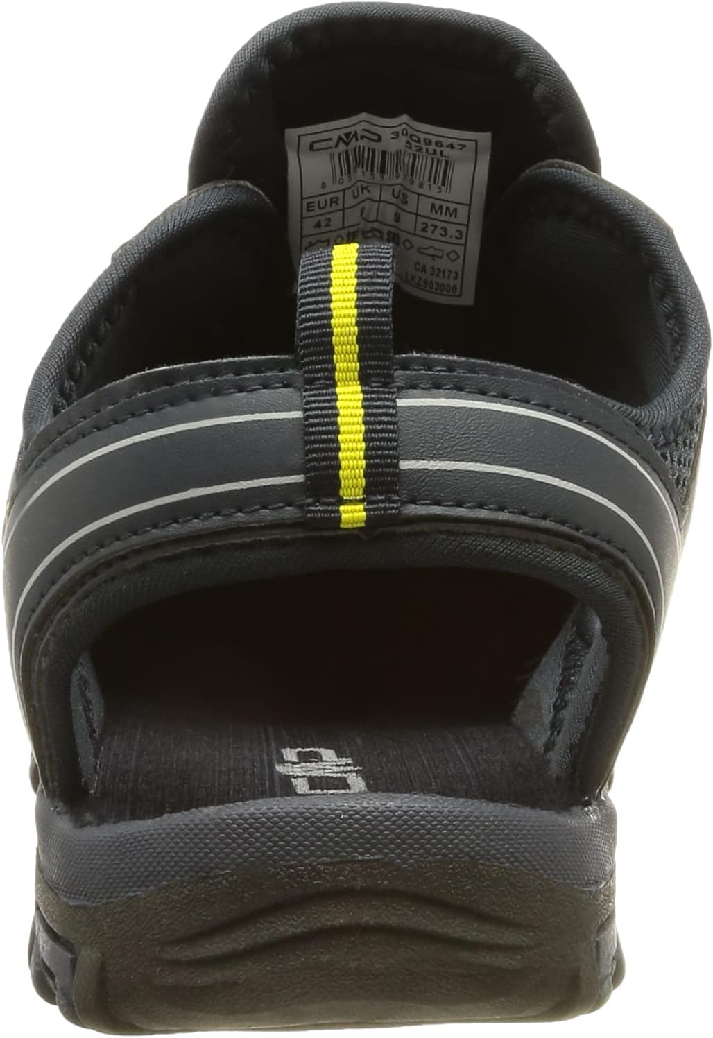 CMP Herren Aquarii 2.0 Hiking Sportliche Sandale, Antracite Limone