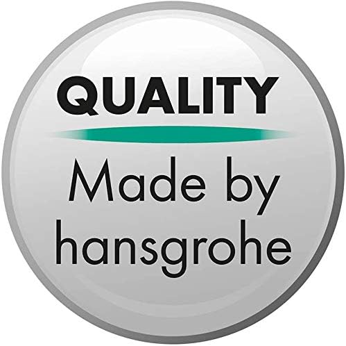 hansgrohe Duschkopf Vernis Blend, Duschbrause 2 Strahlarten, Antikalk-Funktion, Chrom & Brauseschlau