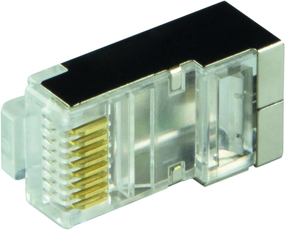 LogiLink Professional MP0022Y RJ45 Stecker Kat.6 gelb