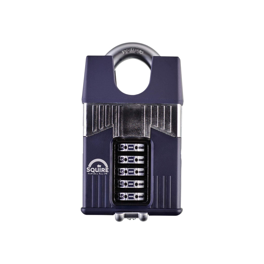 SQUIRE Warrior Combi 65CS Hochsicheres Vorhangschloss, blau One size Blau, One size Blau