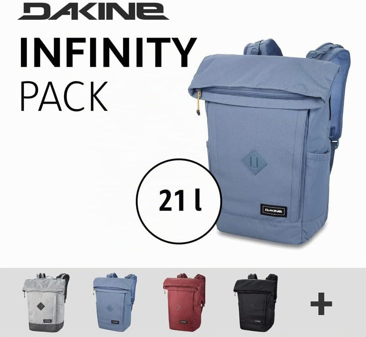 Dakine Infinity Rucksack mit Laptop- und iPad-Fach 21L & 27L - Ergonomischer Unisex Backpack für Fre