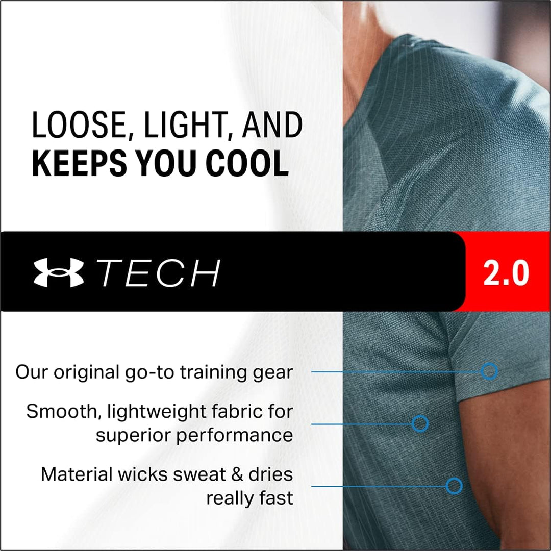 Under Armour Herren Tech Golf Polo Polo 4XL Blau, 4XL Blau