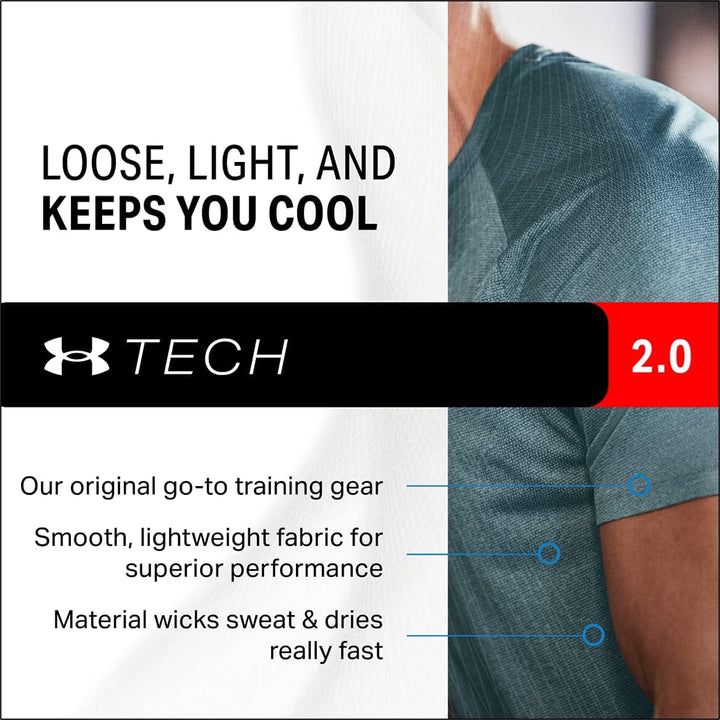 Under Armour Herren Tech Golf Polo Polo 4XL Blau, 4XL Blau