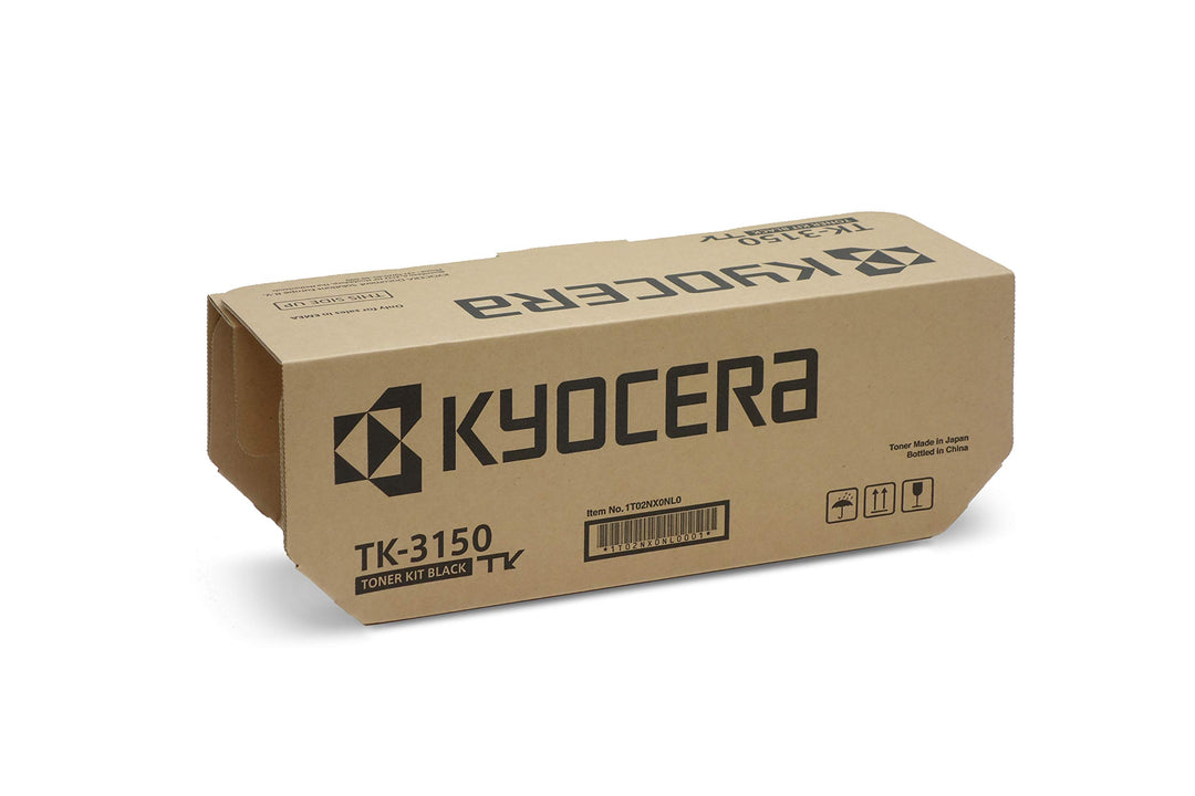 Kyocera TK-3150 Schwarz. Original Toner-Kartusche 1T02NX0NL0. Kompatibel für ECOSYS M3040idn, ECOSYS