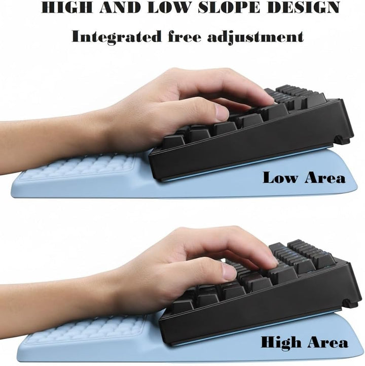 Tastatur Ständer mit Handgelenkauflage,Ergonomisches Tilt Tastaturständer,Ergonomischer Bequemer Wri