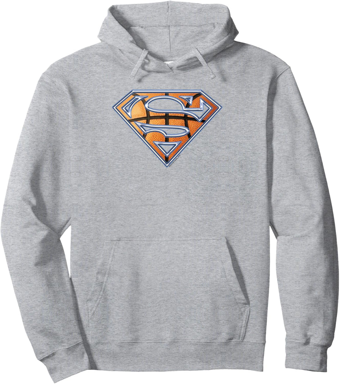 Superman Basketball Shield Pullover Hoodie