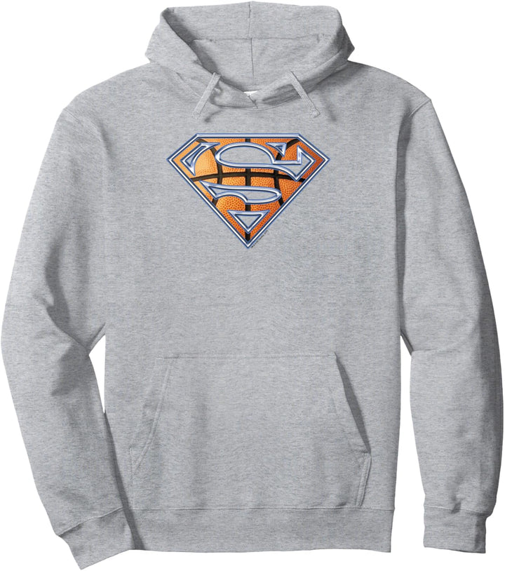 Superman Basketball Shield Pullover Hoodie