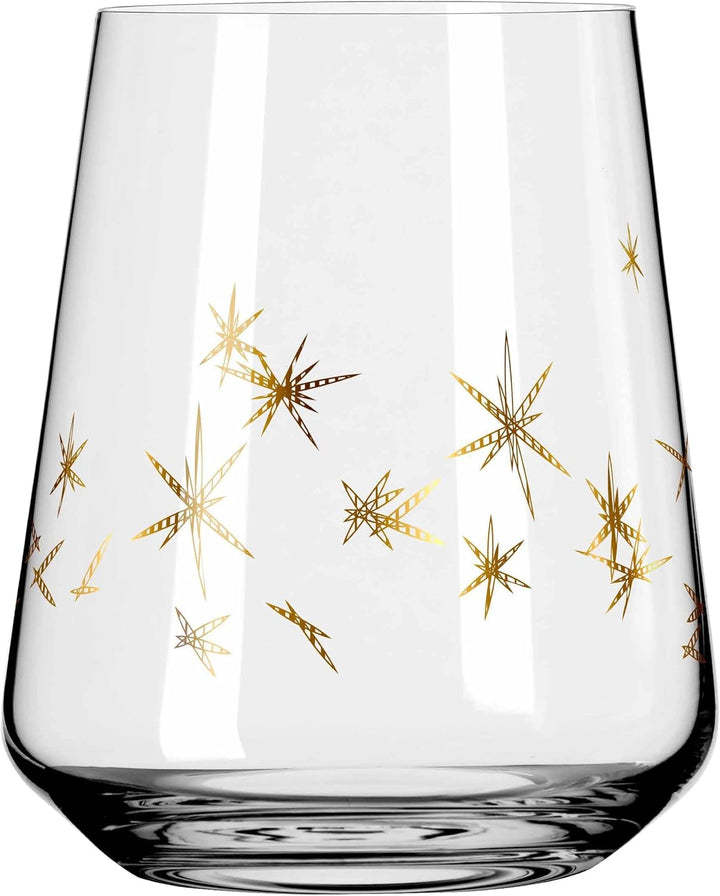 RITZENHOFF 6141013 Wasserglas 500 ml - Serie Celebration Deluxe Set Nr. 3, 2 Stück mit Echt-Gold - M