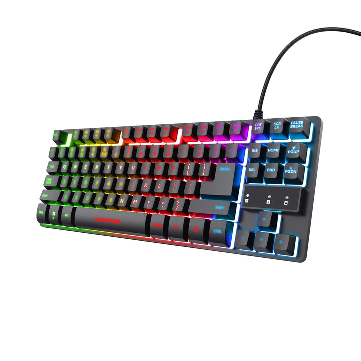 Trust GXT 833 Thado TKL Gaming-Tastatur, Französisches AZERTY-Layout