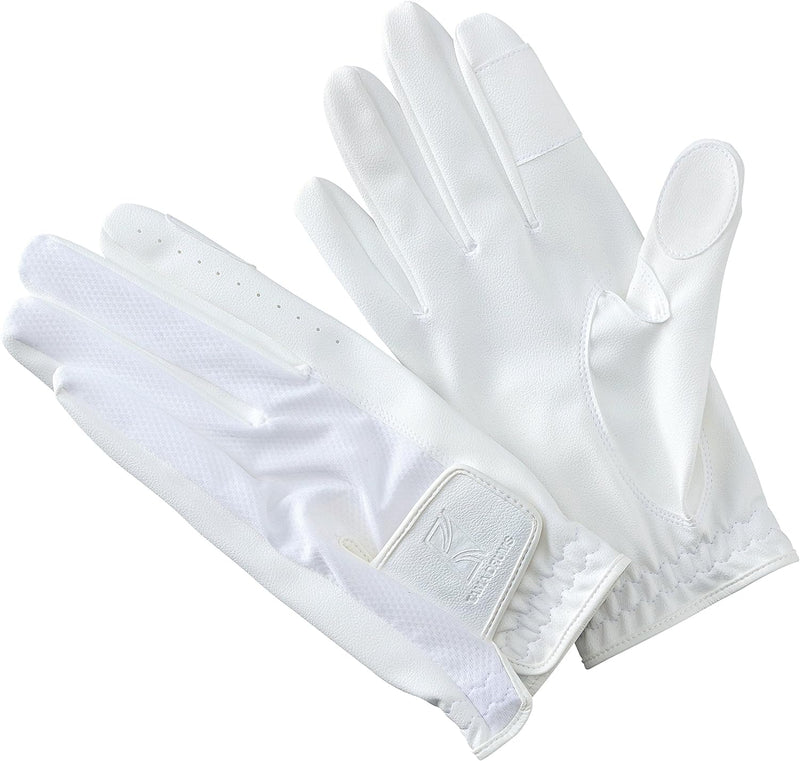 Tama Schlagzeug Handschuhe mit Klettverschluss - Medium - Drummer Zubehör, Weiss (TDG10WHM)